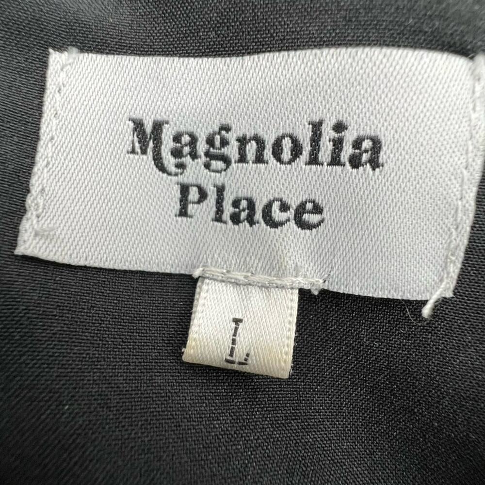 Unique Vintage Magnolia Place Halloween Goth Witch Dress Sz L skull - Picture 6 of 8